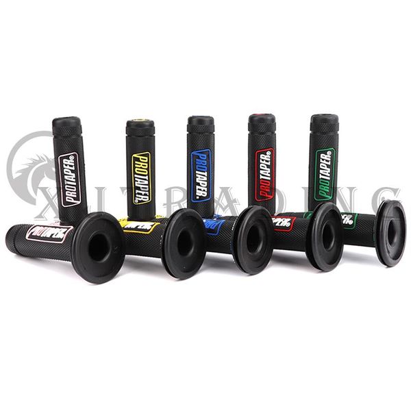 handlebars 1 pair motorcycle handle gel brake rubber, suitable for crf exc yzf protaper pro tapered cross split bicycle